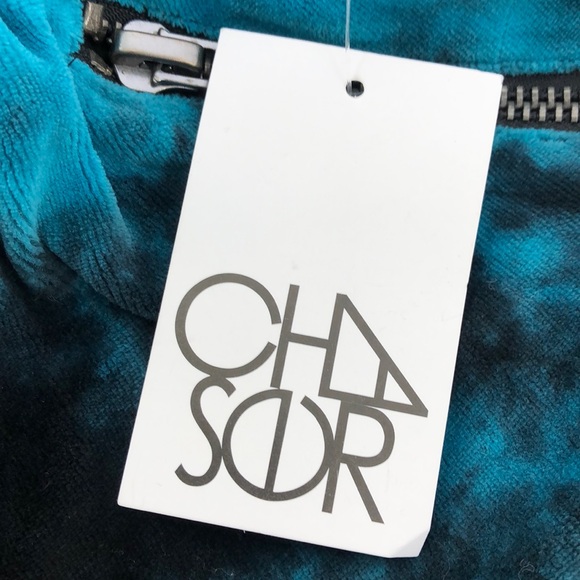 Chasor Black & Blue Tye-Dye Shorts - Picture 4 of 7